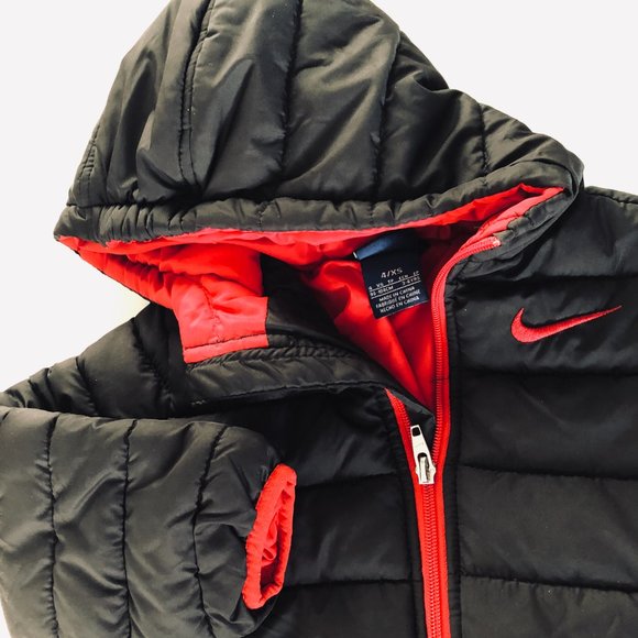 Nike Other - NIKE Boy's Hooded Zip-Up Jacket 4/XS 3-4 Yrs EUC